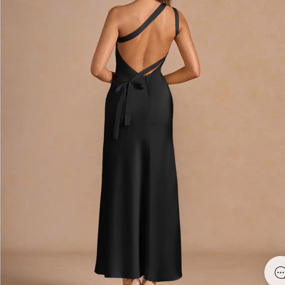 Azazie black dress